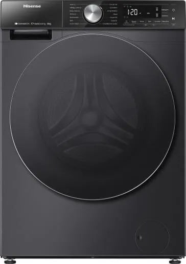 Hisense 12kg Premium Black 5S Series Front Loader Washing Machine