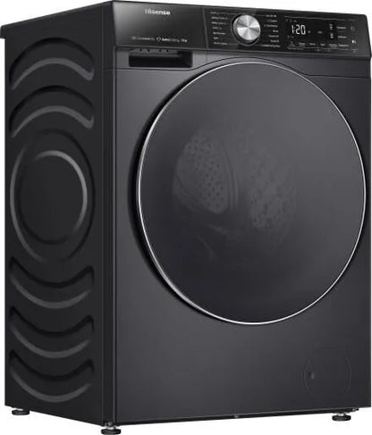 Hisense 12kg Premium Black 5S Series Front Loader Washing Machine