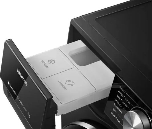 Hisense 12kg Premium Black 5S Series Front Loader Washing Machine