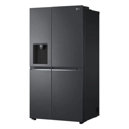 LG 611Lt Matte Black Steel Side by Side Refrigerator