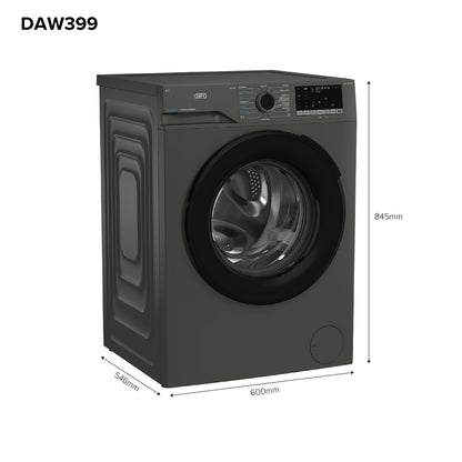 Defy 9kg Manhattan Grey Front Loader Washing Machine