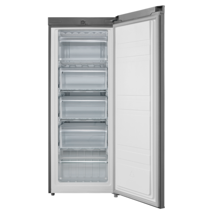 Midea 157l Silver Upright Full Freezer